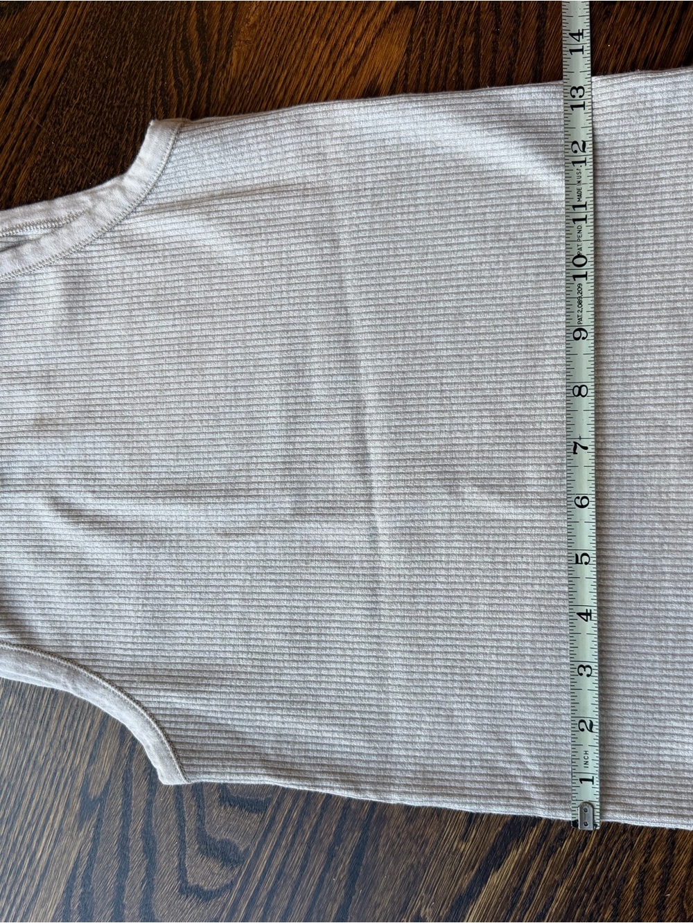 Faherty Cream Ribbed Tank Top - Picture 4 of 5